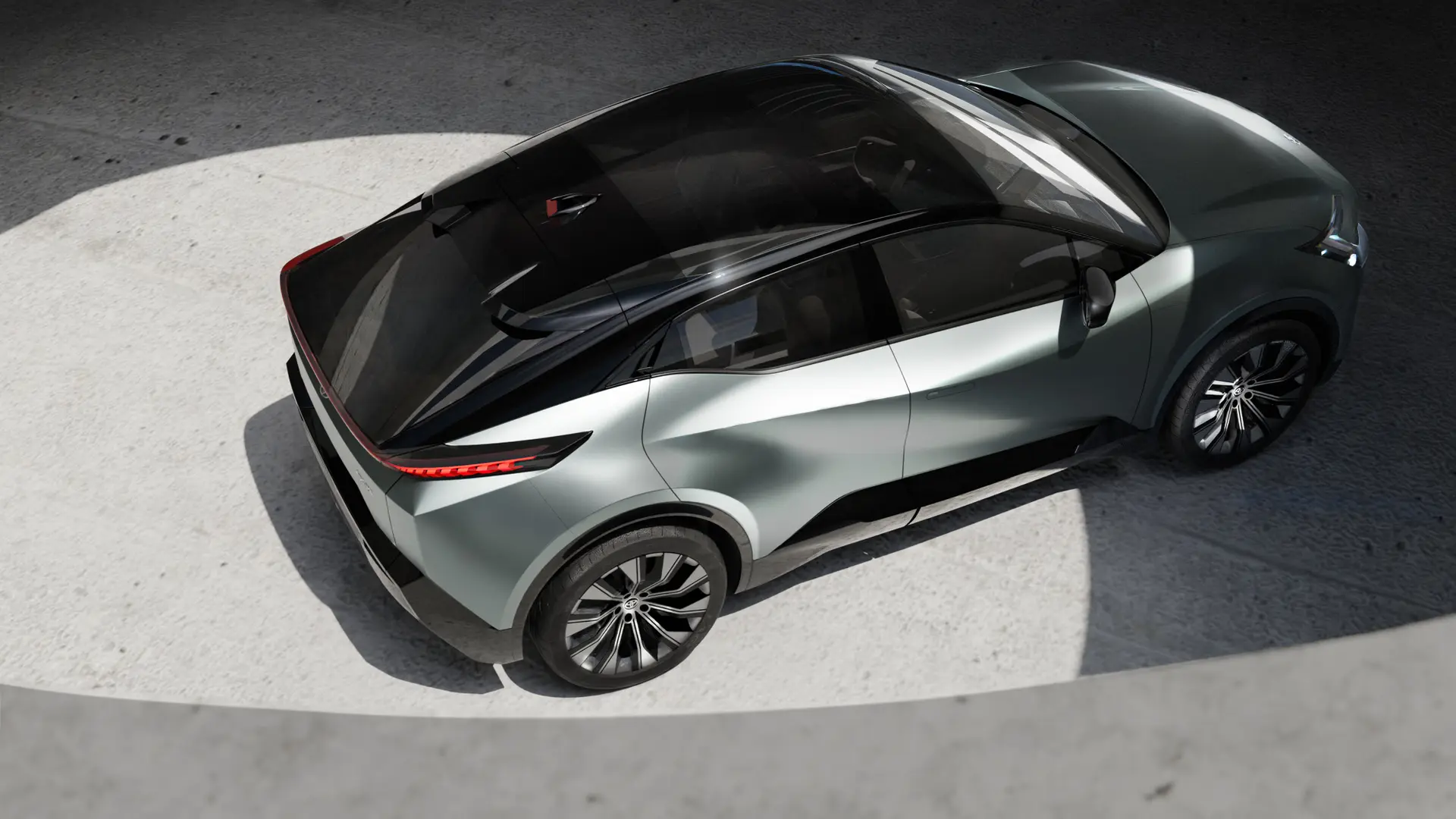 bzcompactsuvconcept toprearfullview