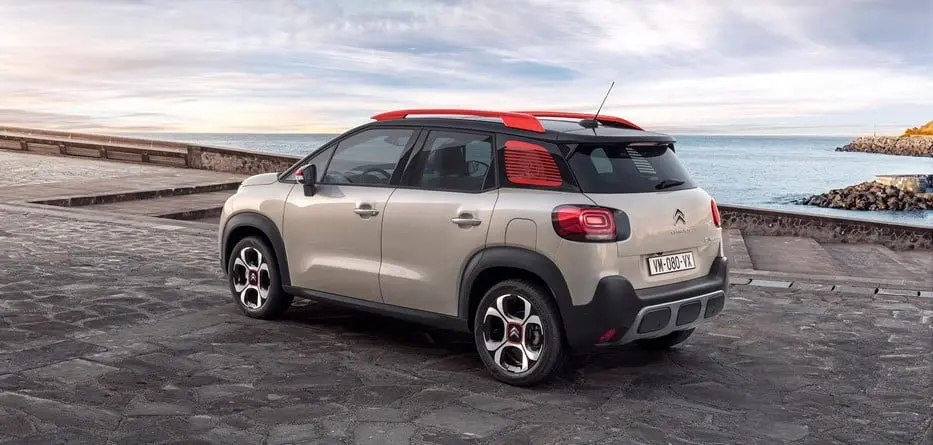 c3 aircross vista posteriore