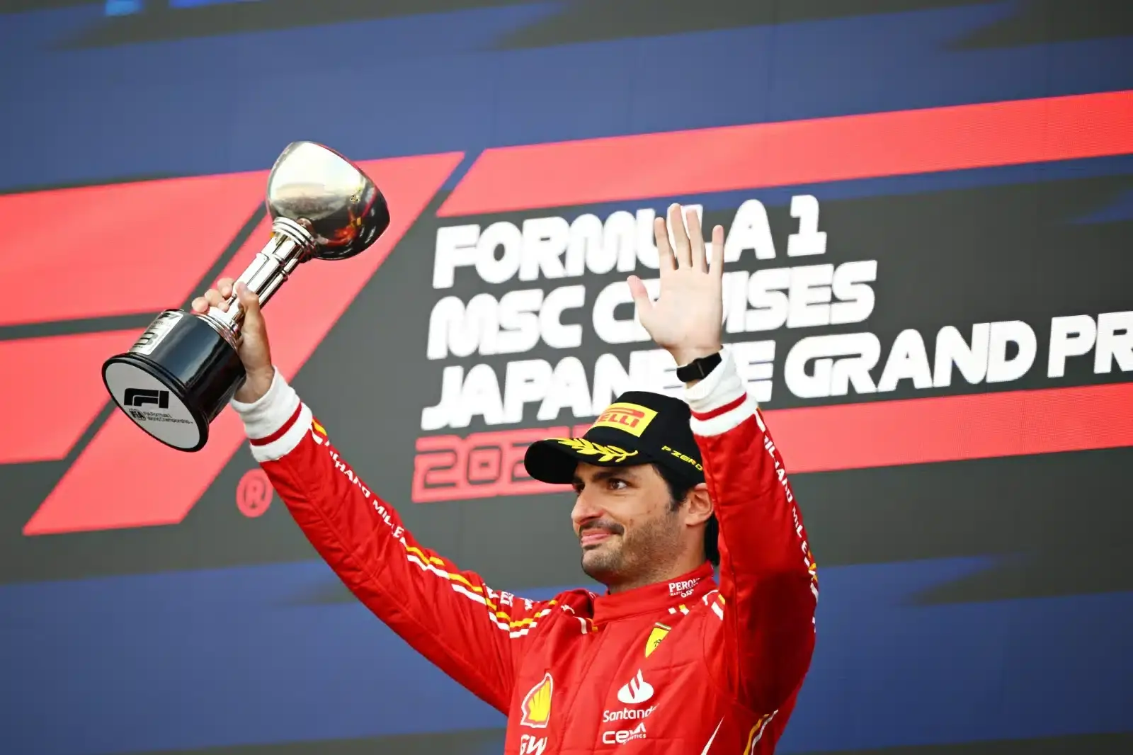 carlos sainz gp giappone 2024