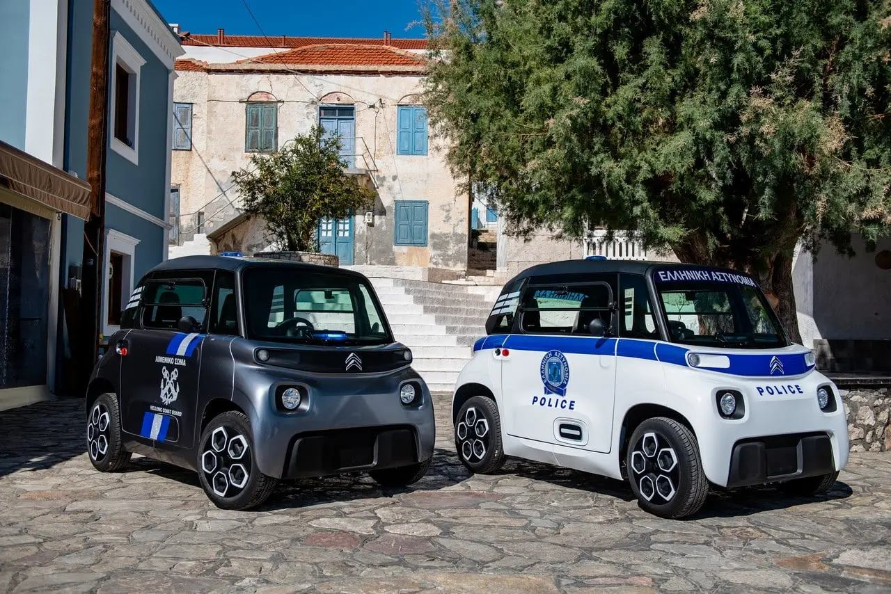 citroen ami polizia greca