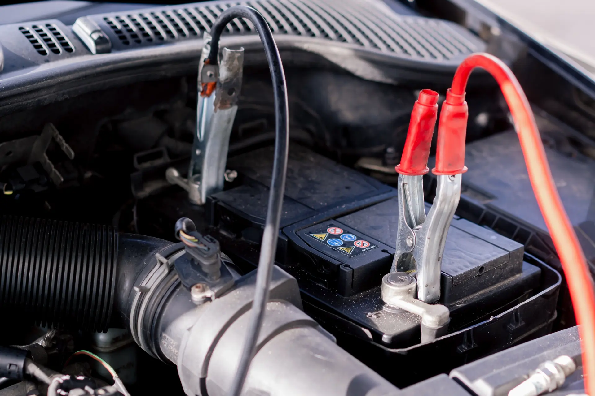 close up at a service station a battery in a car w 2024 03 26 16 55 14 utc