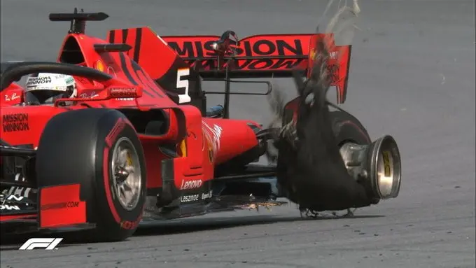 contatto vettel leclerc 1
