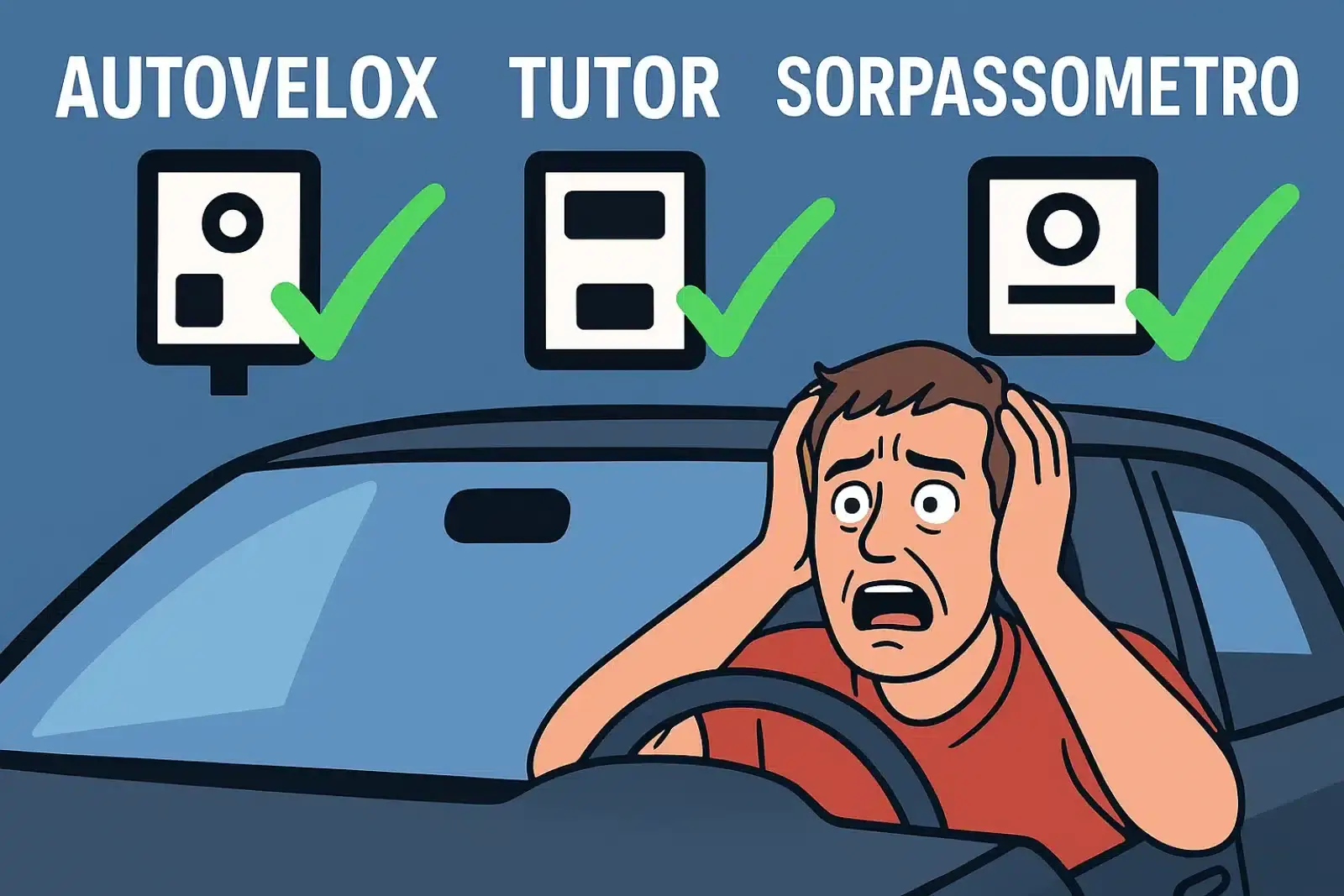 controlli stradali e preoccupazione al volante