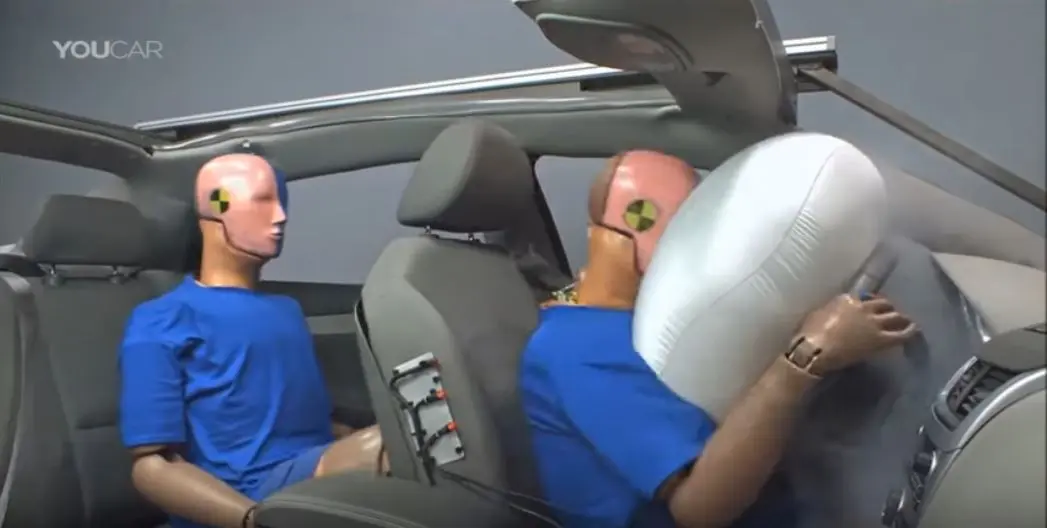 crash test cintura