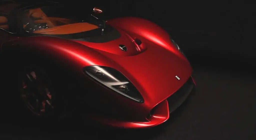 de tomaso p72 front