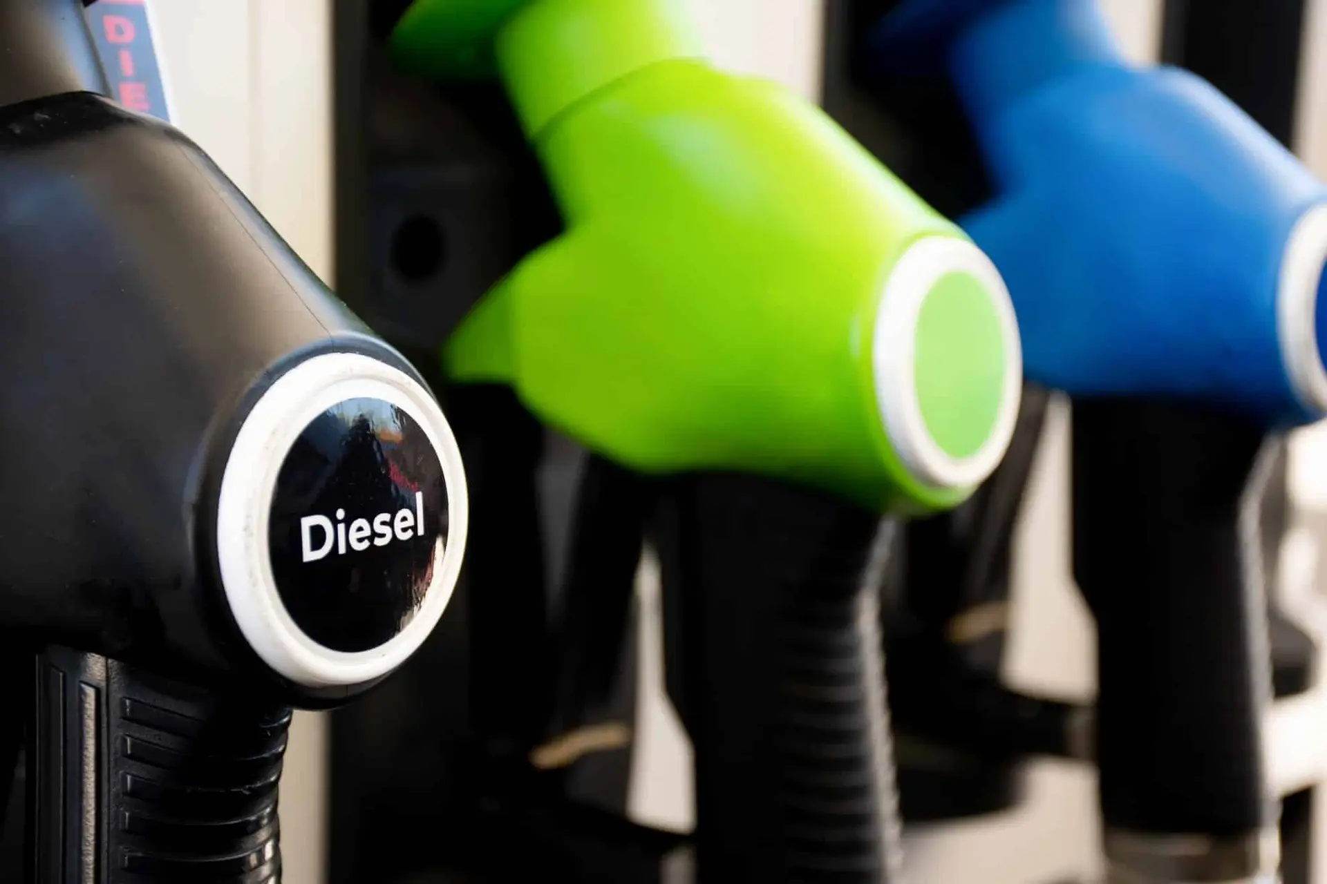 diesel and petrol pumps on a gas station fuel noz 2022 11 05 03 53 52 utc