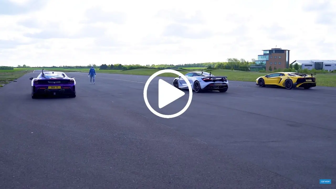 drag race supercar