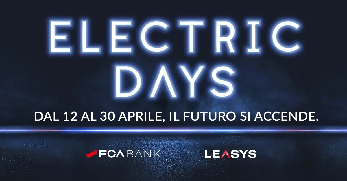 electric days fca bank e leasys