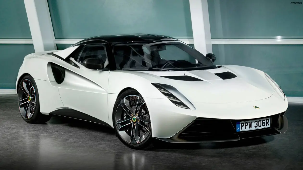 electric lotus sports car exclusive images