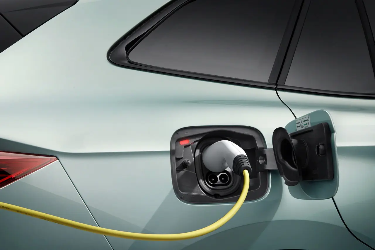 enyaq green charging