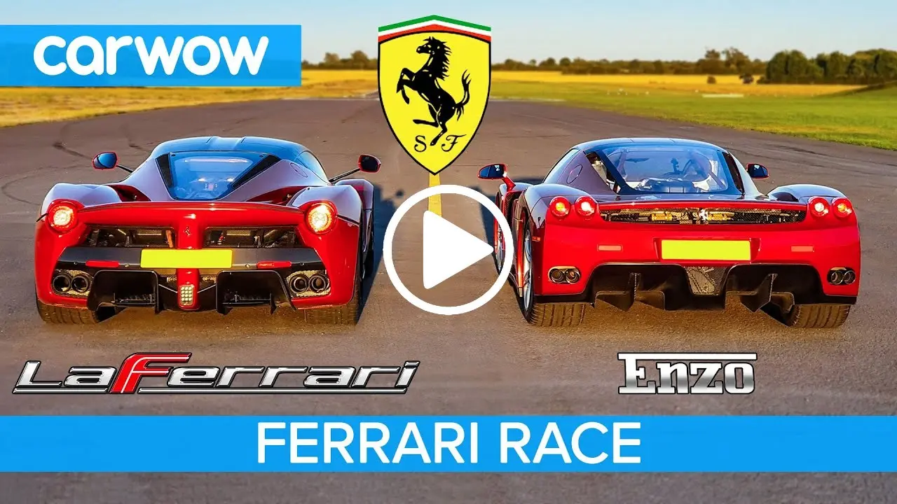 enzo vs laferrari