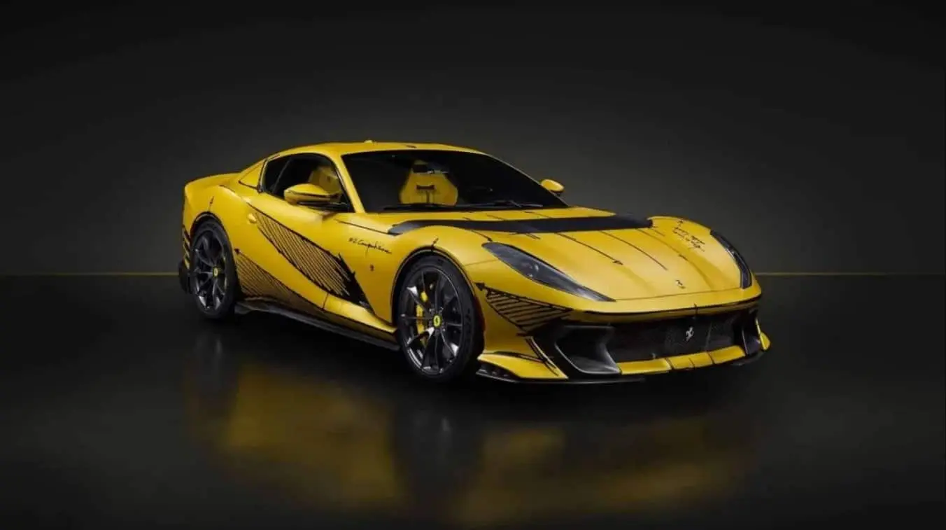 ferrari 812 competizione tailor made
