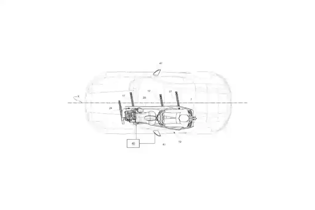 ferrari disegni brevetto postazione di guida scorrevole 11 w1024