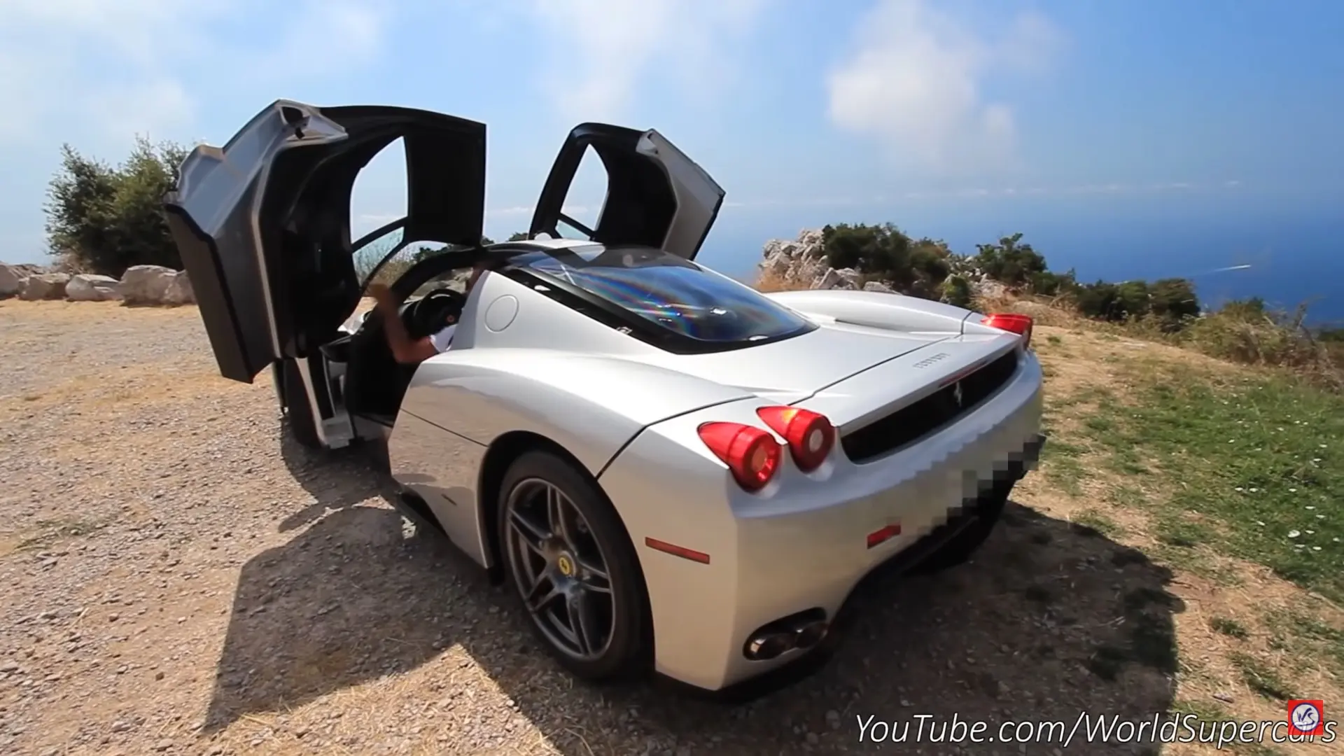 ferrari enzo scarico diretto video