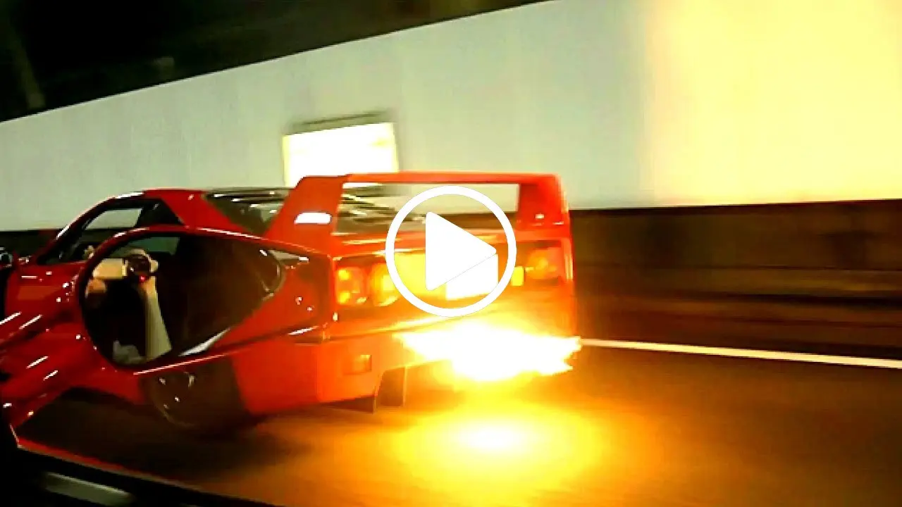 ferrari f40 sound