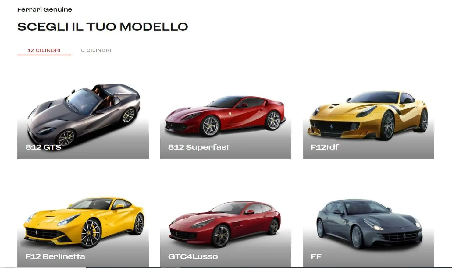 ferrari genuine
