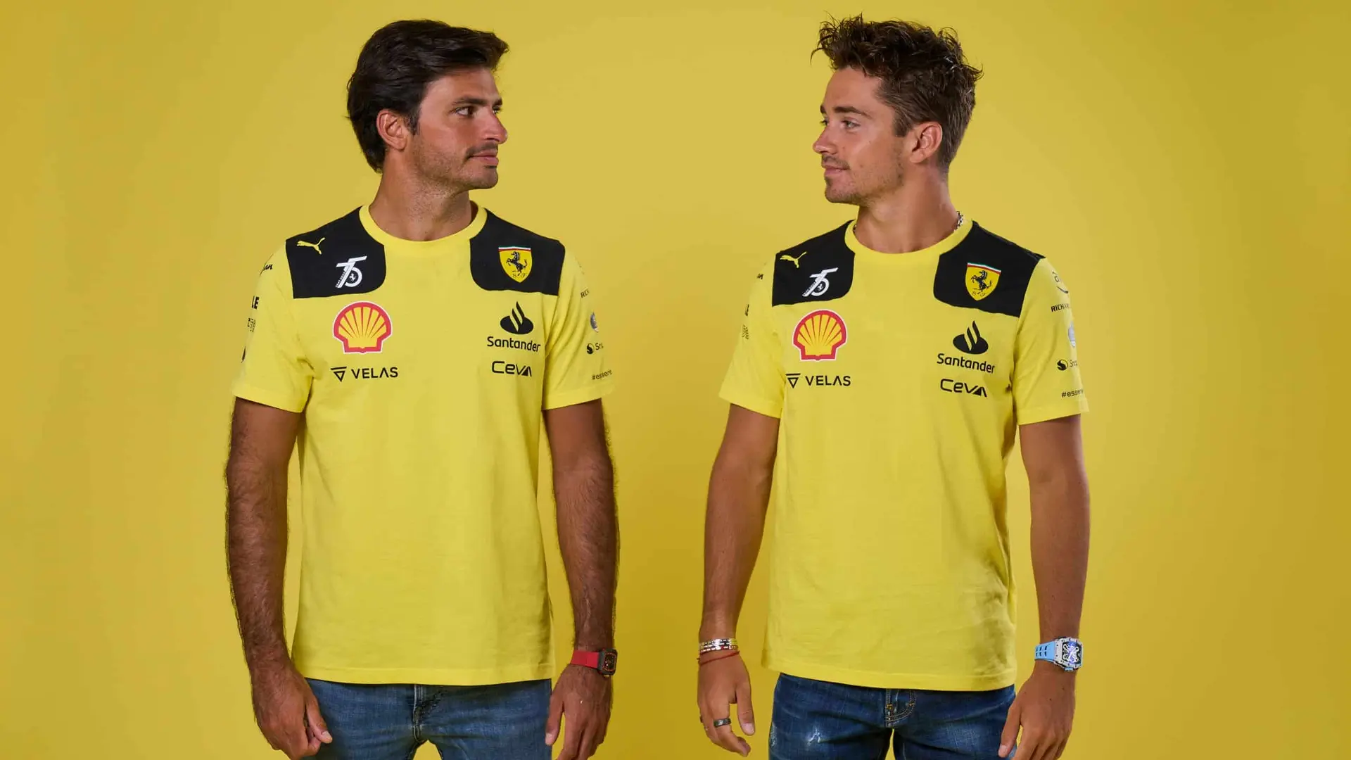 ferrari gialla monza t shirt