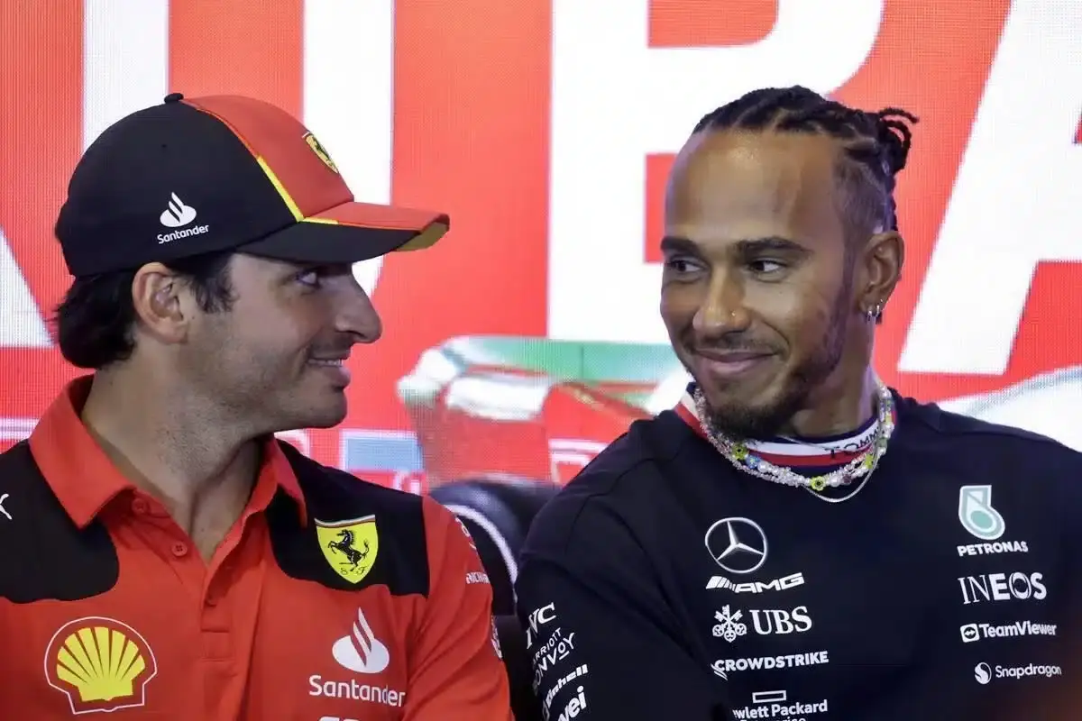 ferrari hamilton leclerc sainz f1