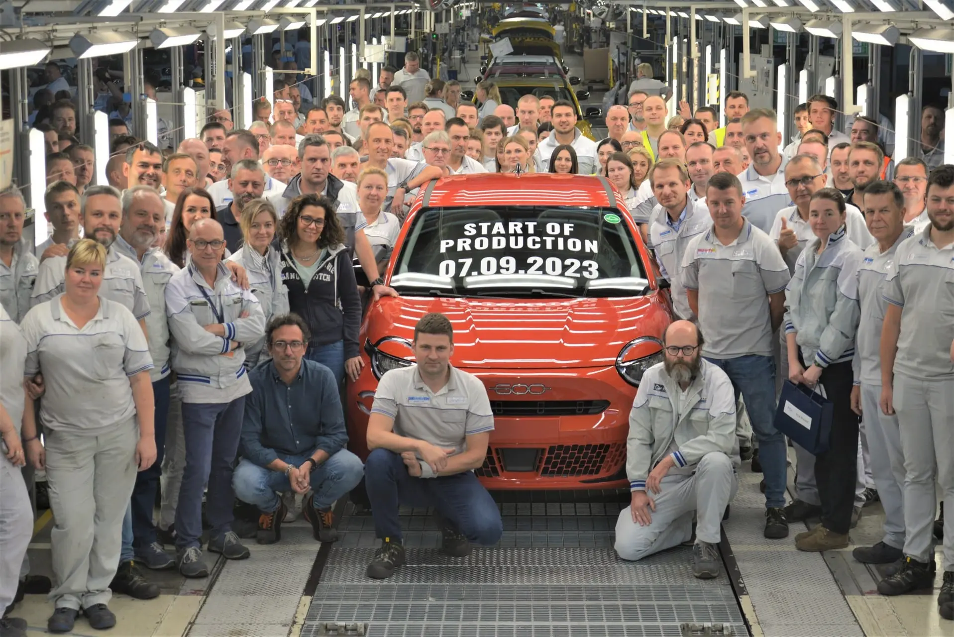 fiat 600e start of production