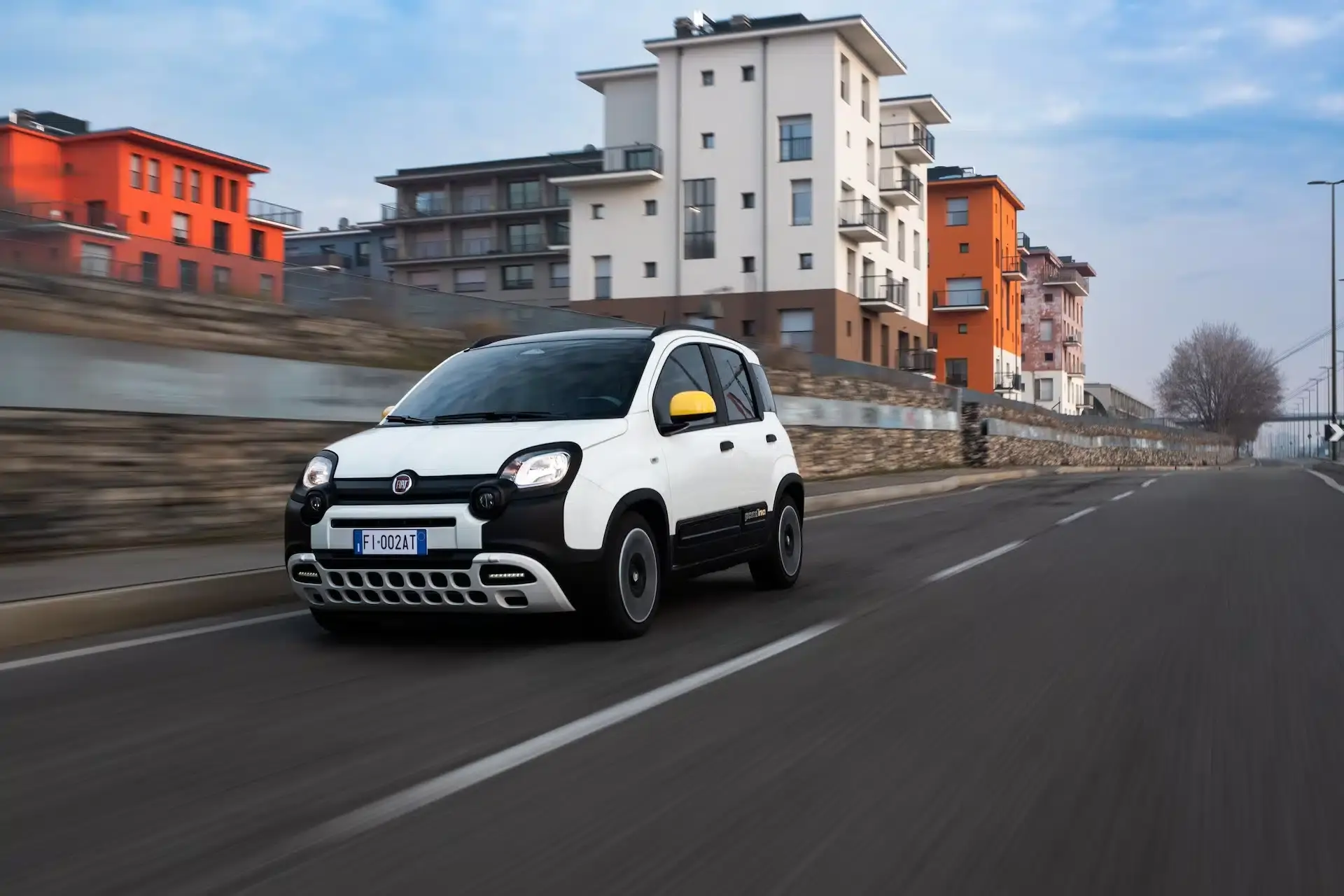 fiat pandina dinamica frontale