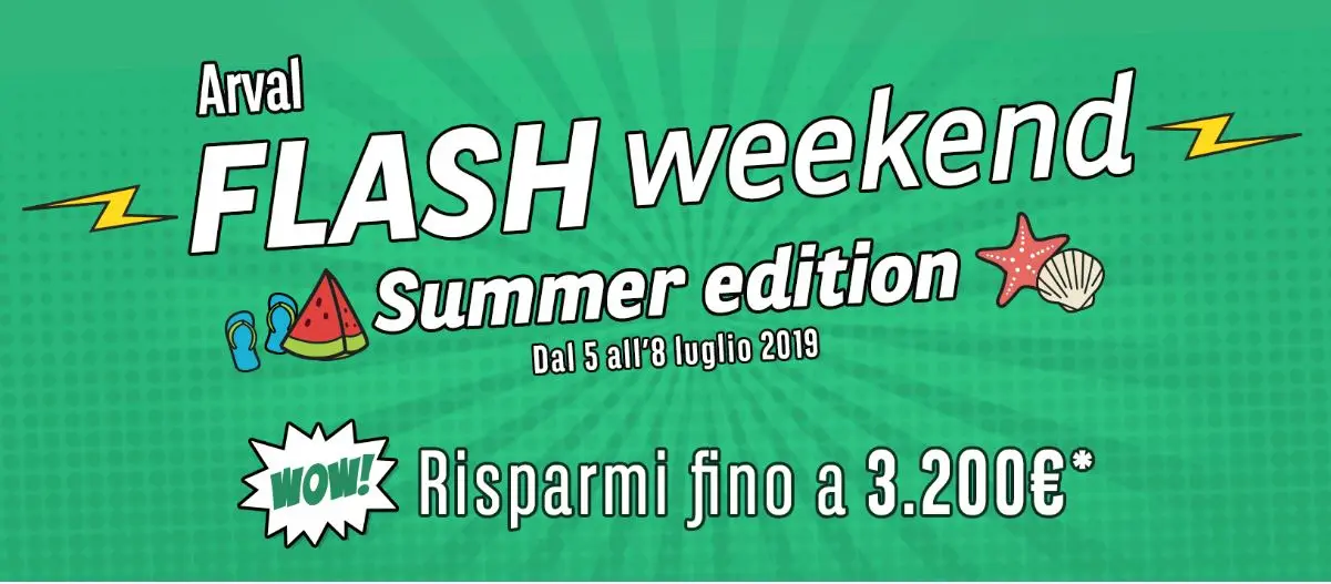 flash weekend arval