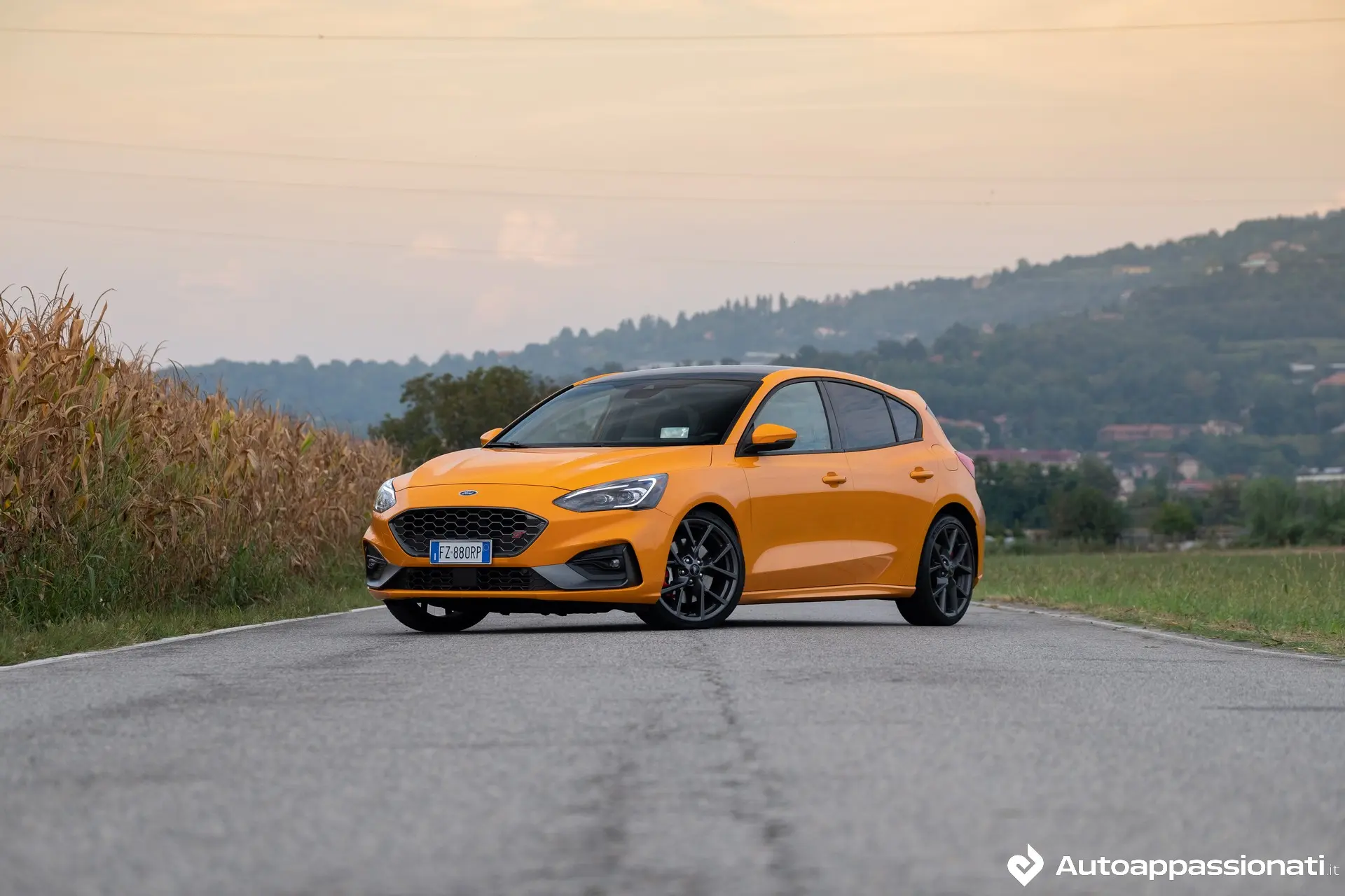 ford focus st orange fury