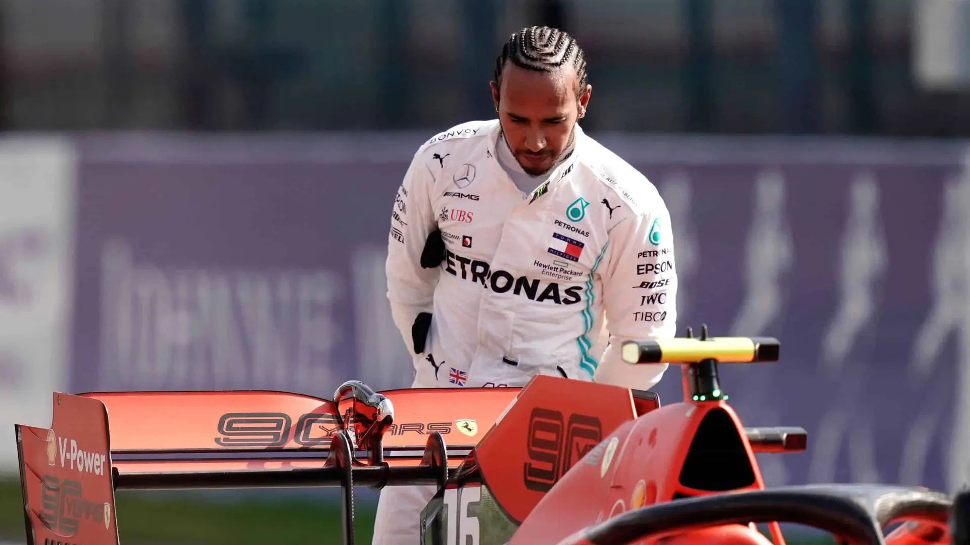 hamilton ferrari