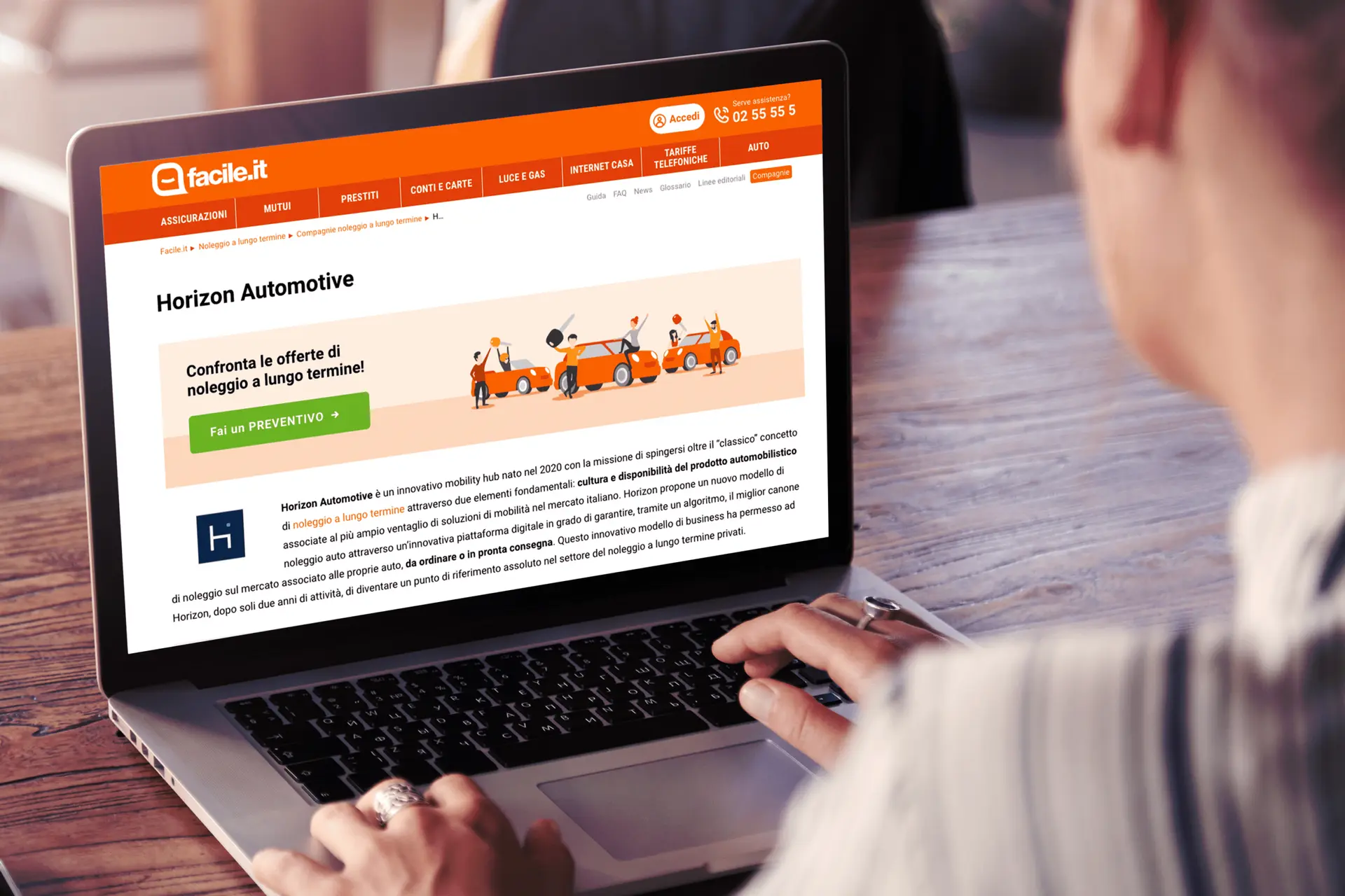 horizon automotive e facileit