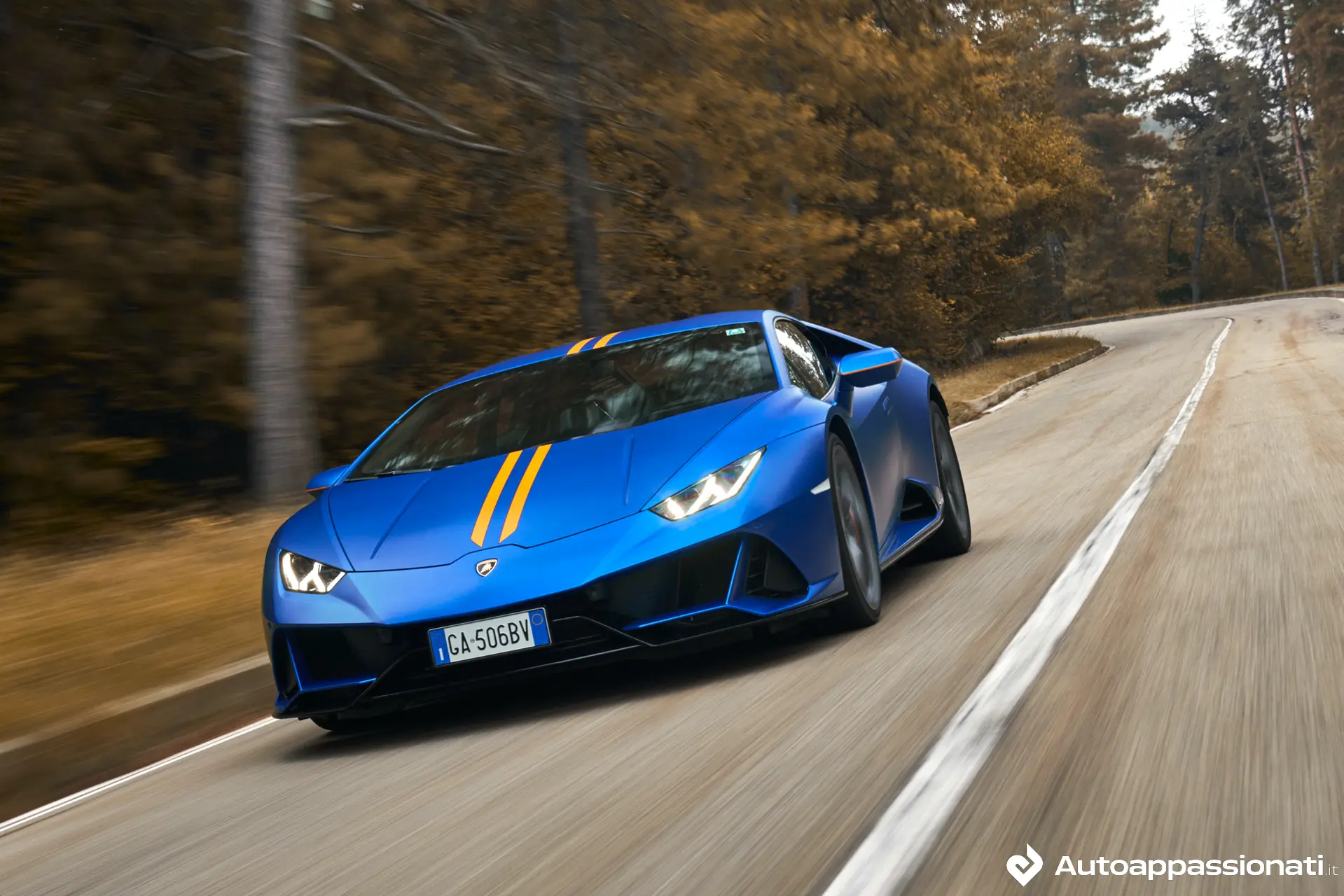 huracan evo accelerazione