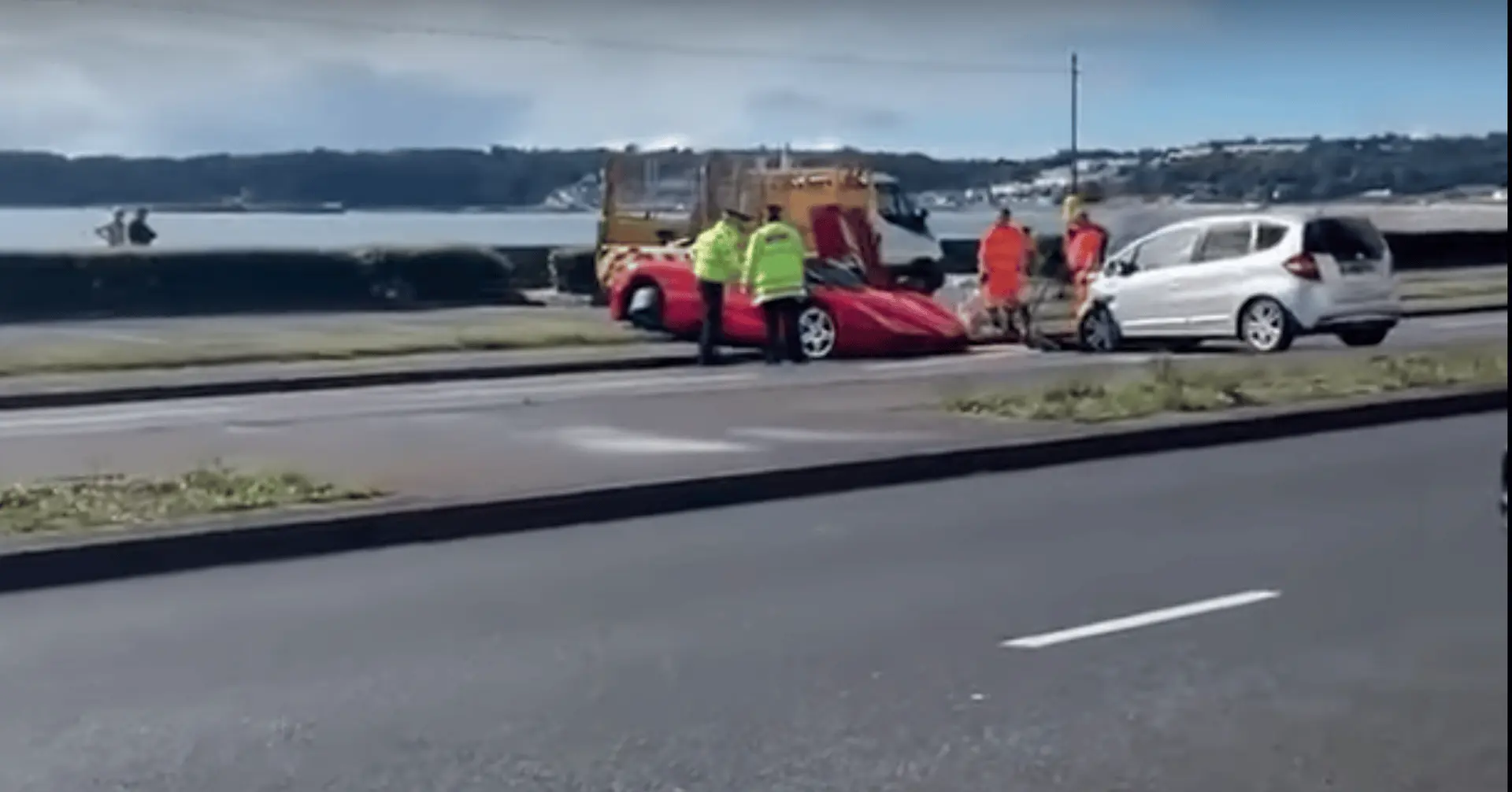 incidente ferrari enzo