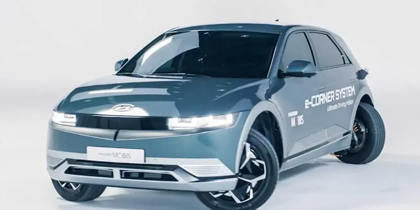 ioniq a 90 gradi