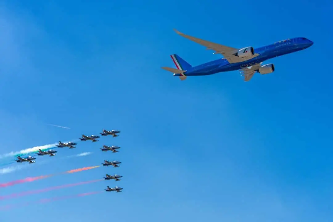 ita airways frecce tricolori monza gp