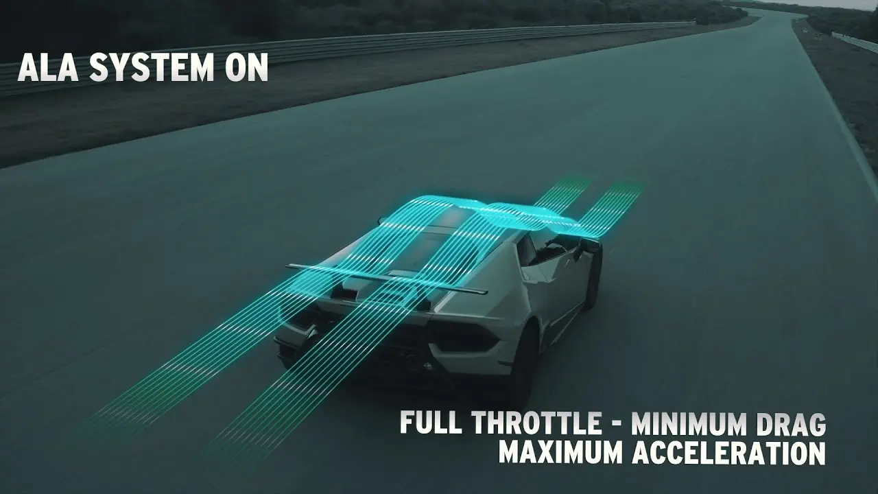 lambo new aero program on huraca