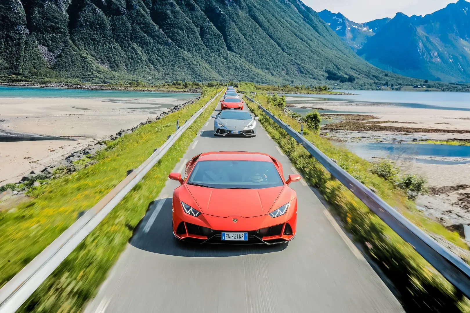 lamborghini avventura norvegia