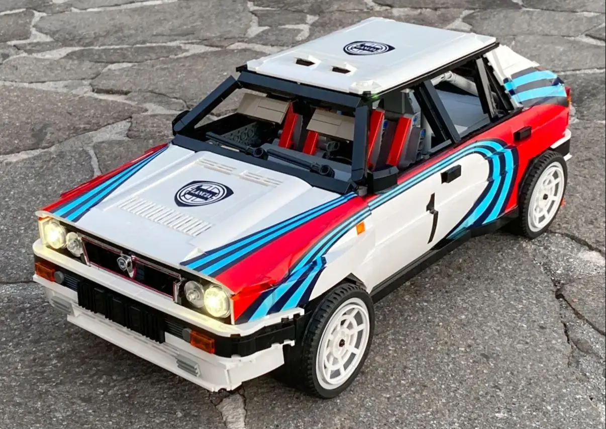 lancia delta integrale lego
