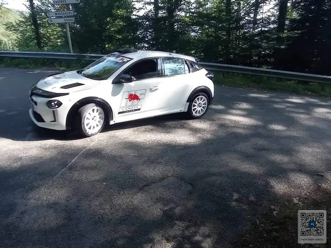 lancia ypsilon rally4 hf front