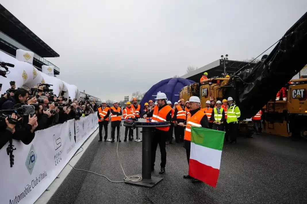 lavori monza f1