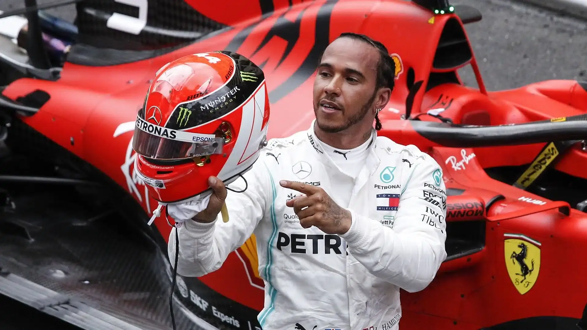 lewis hamilton ferrari