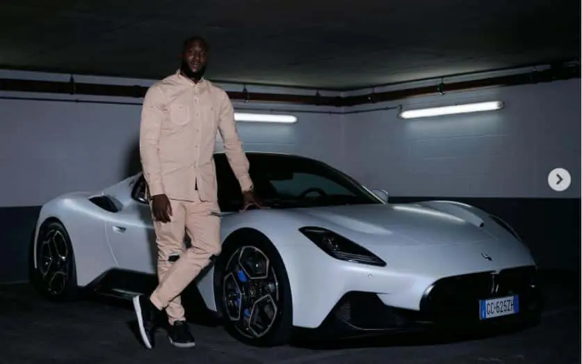 maserati mc20 lukaku