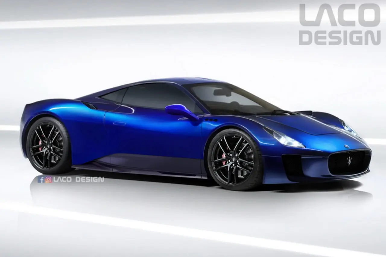 maserati mc20 rendering