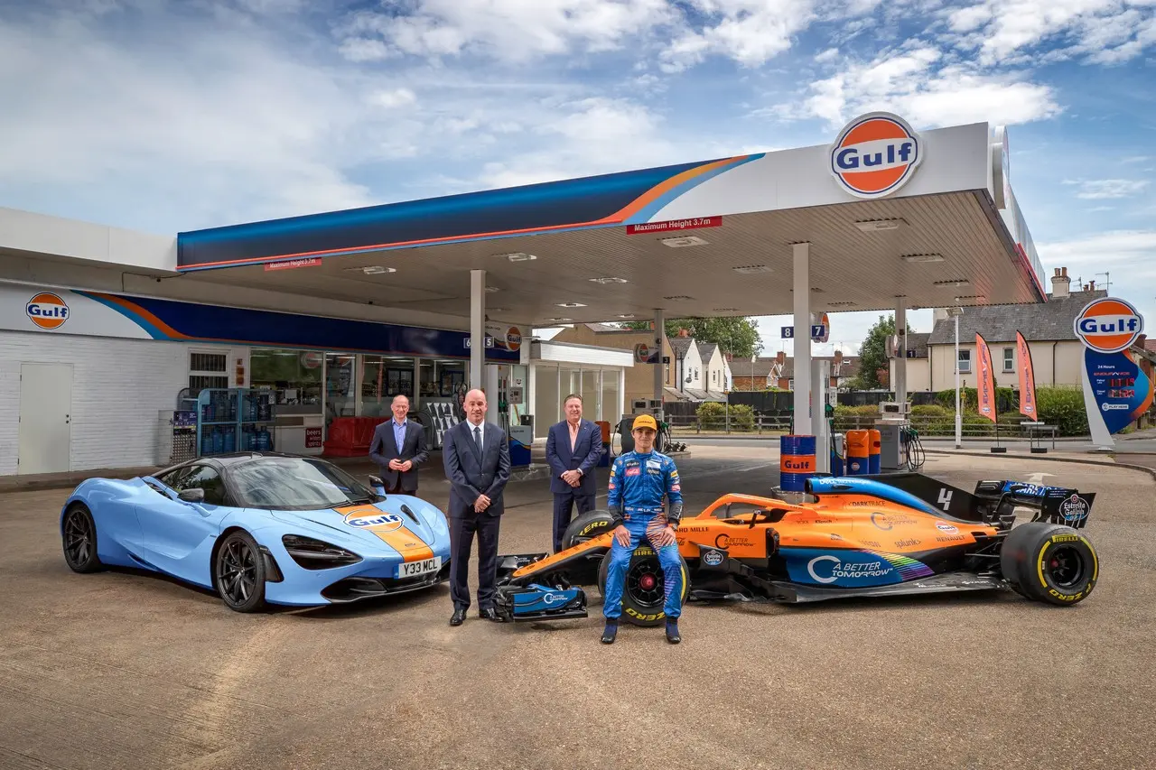 mclaren gulf oil