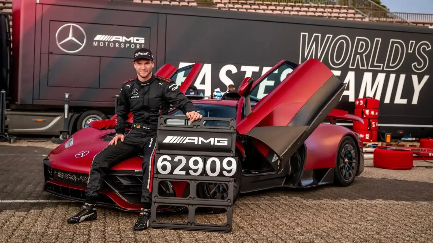 mercedes amg one nurburgring record 4