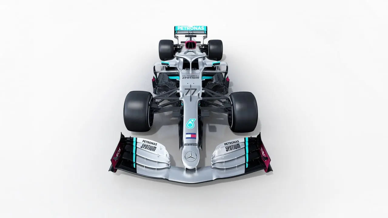 mercedes w11 front