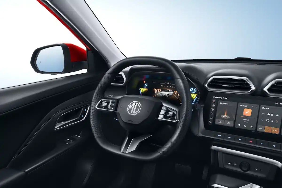 mg zs ice steering wheel lr