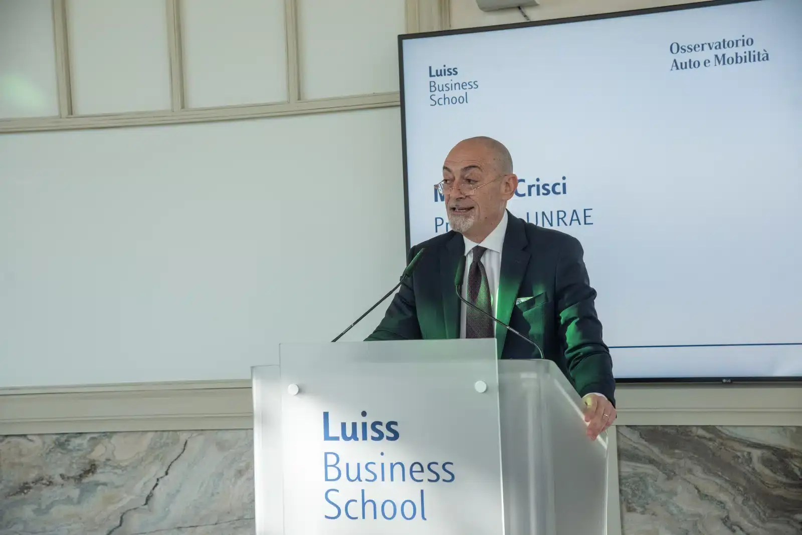 michele crisci presidente unrae