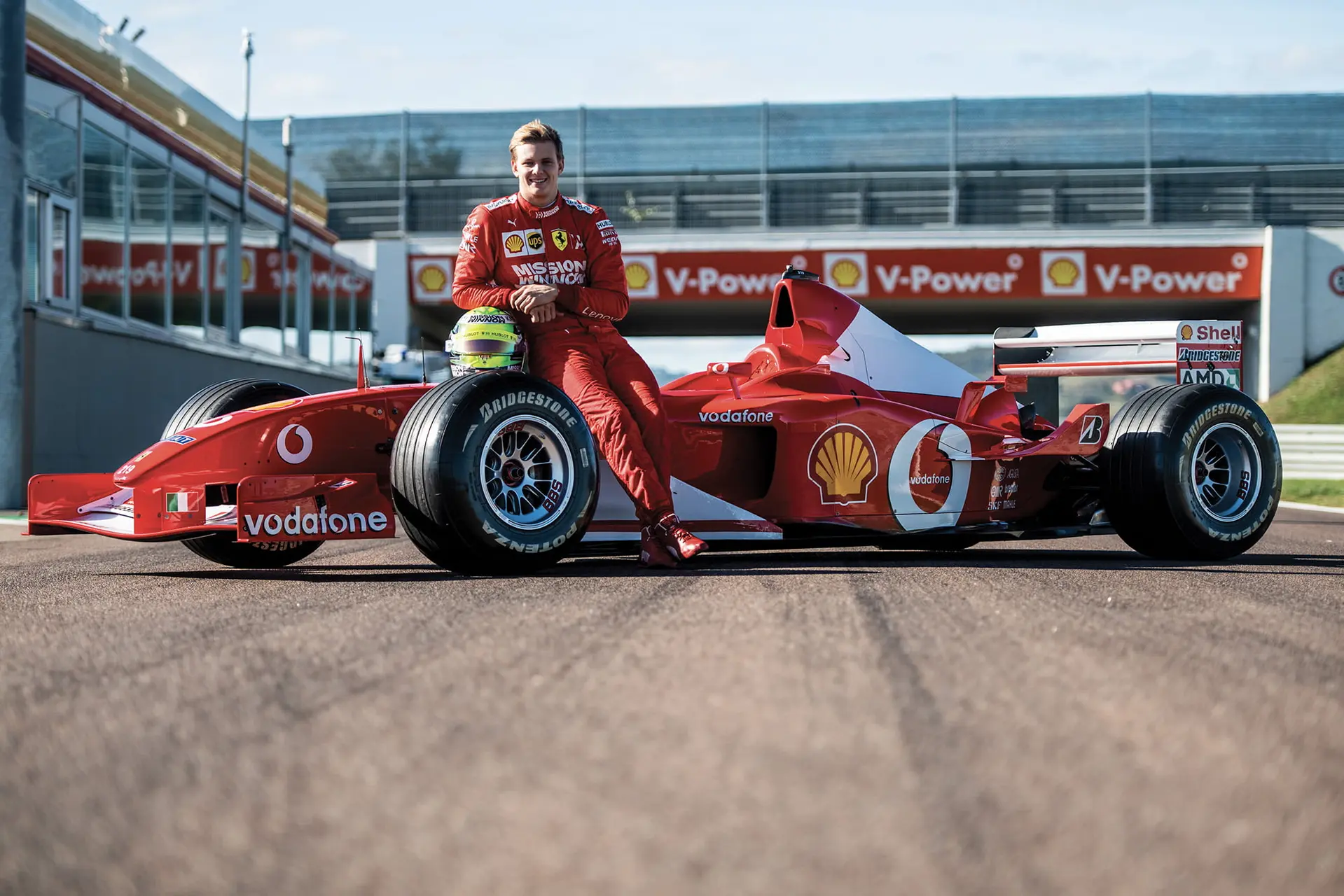 mick schumacher ferrari f2002