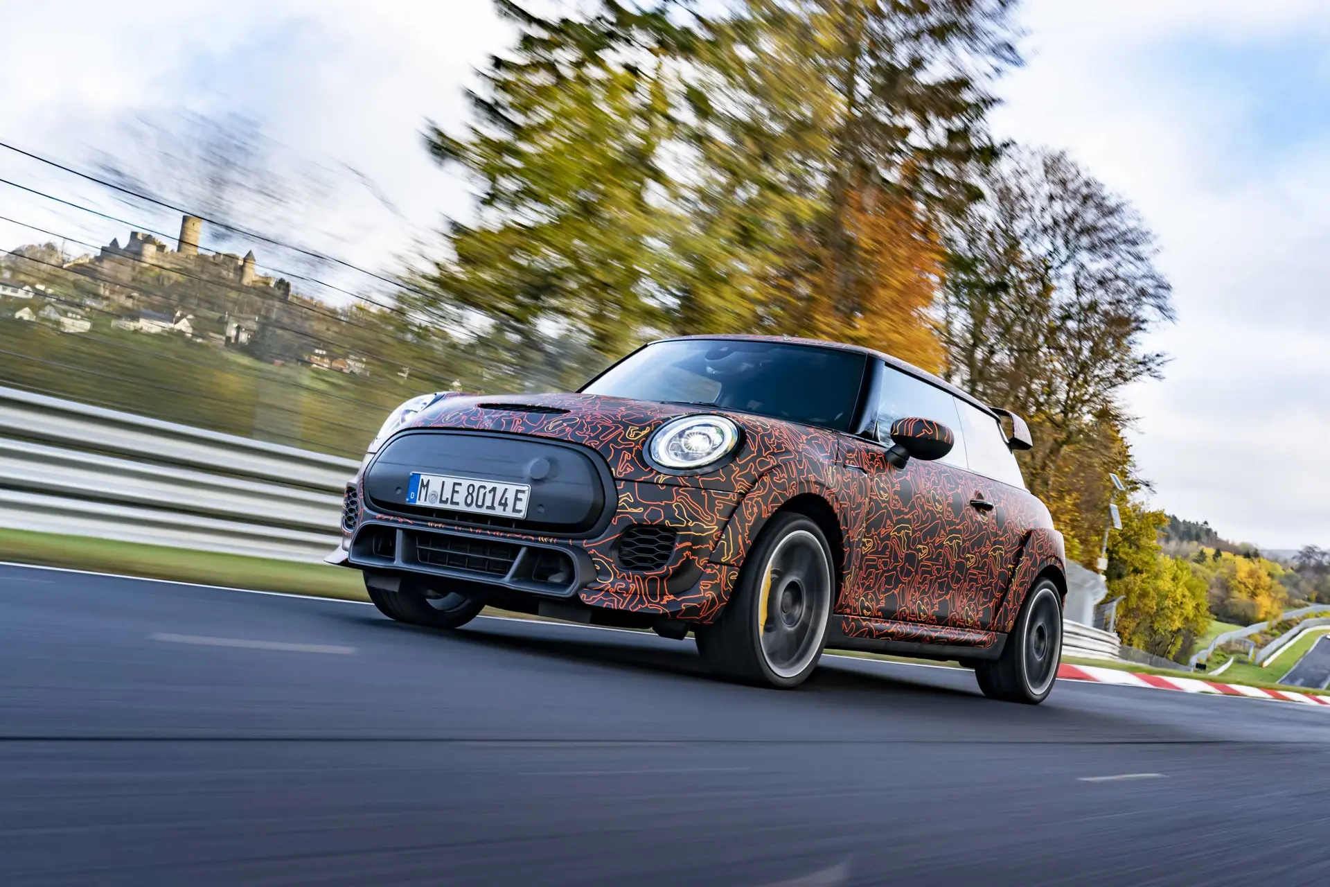mini john cooper works elettrica