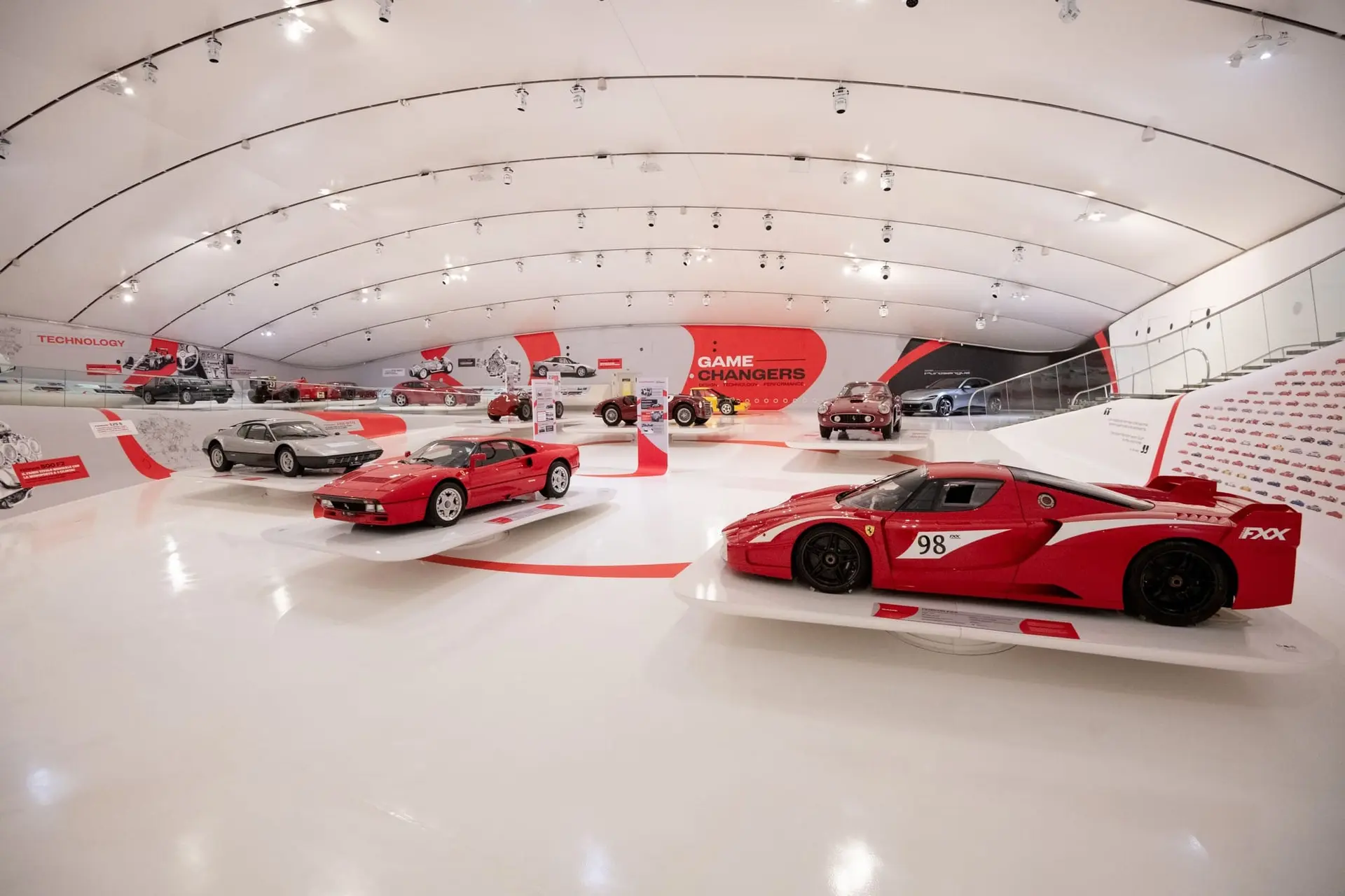 museo ferrari game changers