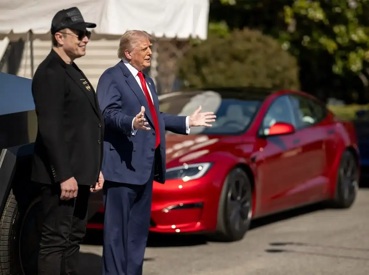 musk trump tesla