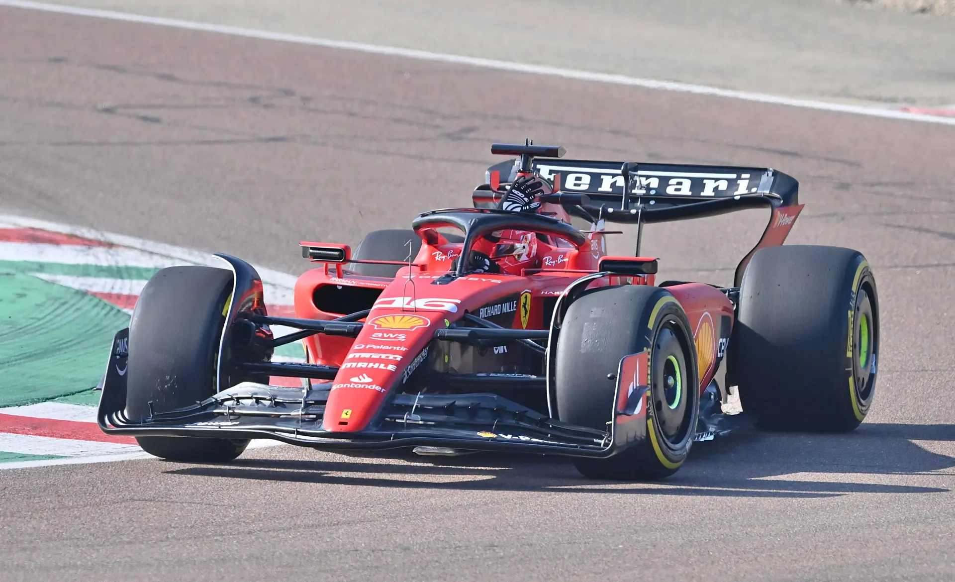 no potato the ferrari sf23 on track at fiorano v0 2ain045fe5ia1